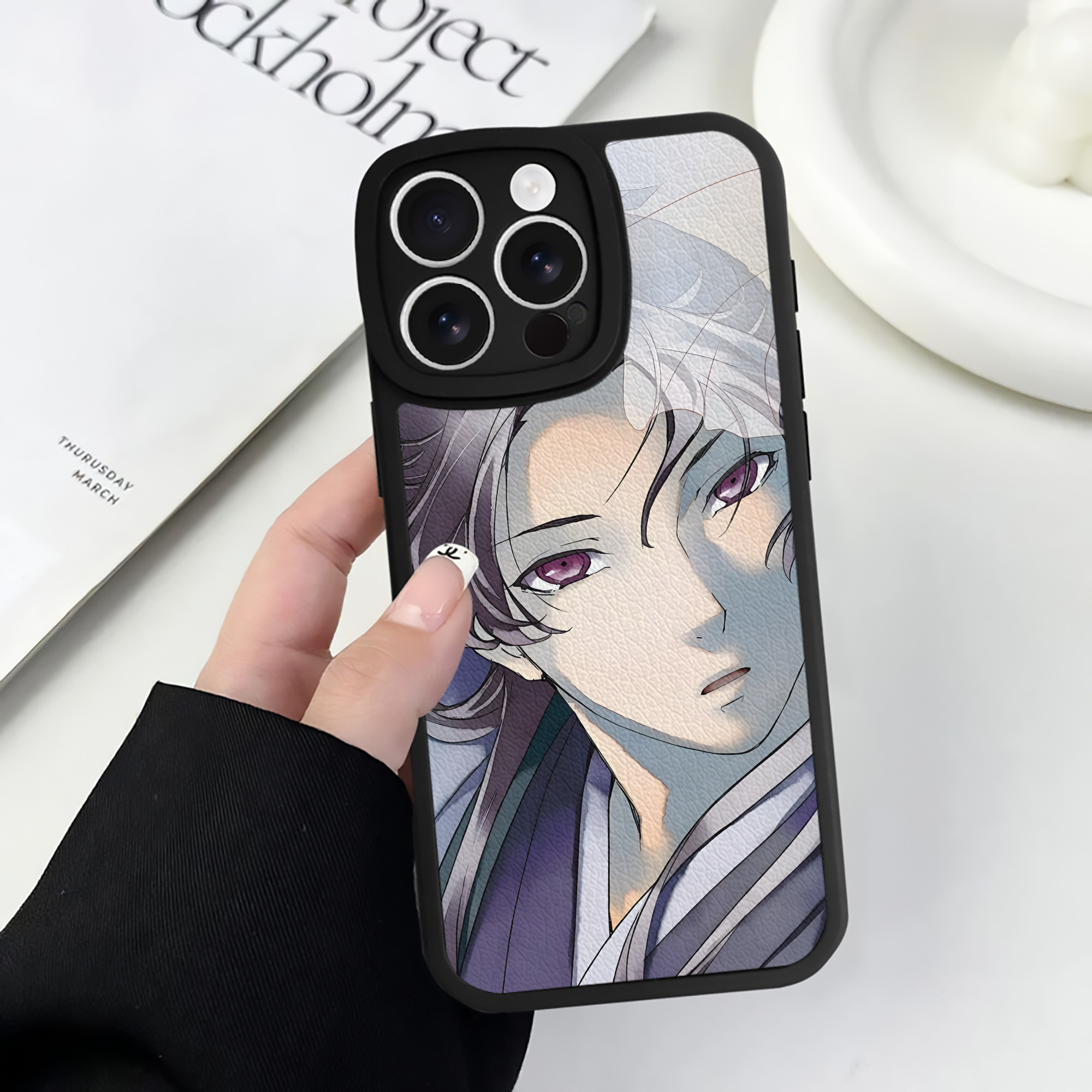 薬屋のひとりごと The Apothecary Diaries 【iPhone 16シリーズ対応】シリコンスマホケース（レザー調） 材質：シリコン